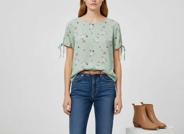 trampki biale h m: H&M, Women's blouse, size S