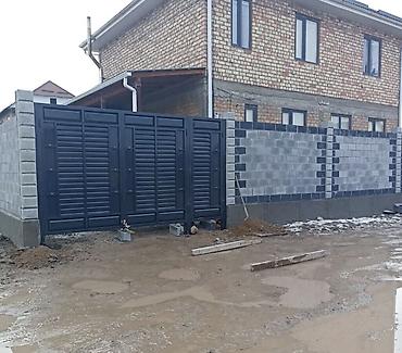 Распашные ворота: Металлические, Механические, Для гаража, Для частного дома, Для склада, Другие особенности, Оптом, Новый, Бесплатная установка — 17