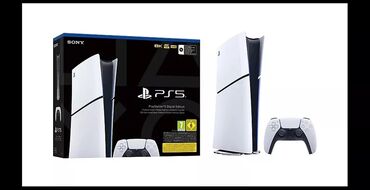 PS5 (Sony PlayStation 5): Almanyadan özüm getirmişem keçen ay, Digital versiadır,Slim 1tb