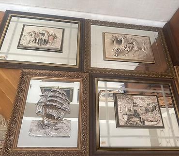 Şəkillər, tablolar: Dekorativ tablo və çərçivə kolleksiyası - Klassik üslubda bəzəkli — 1