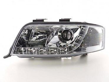HROM LED DEVIL EYES FAROVI OSRAM AUDI A6 C5 (1) | Hrom beli tuning