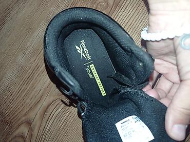 Кроссовки и спортивная обувь: Отличное состояние! Высокие кроссовки Reebok, черные - Классическая — 5