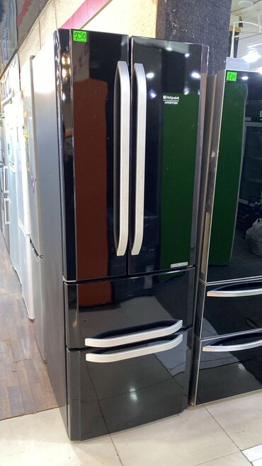 su tisbagasi ne yeyir: İşlənmiş 4 qapılı Hotpoint Ariston Soyuducu Satılır, rəng - Qara