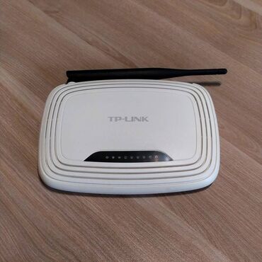 Masaüstü kompüterlər və iş stansiyaları: Wi-Fi Router - Modem TP-Link TL-WR740N satılır. Sürəti 150