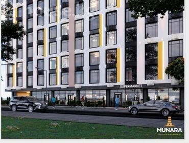 квартиры в рассрочку без первоначального взноса бишкек: 1 комната, 49 м², Элитка, 2 этаж, ПСО (под самоотделку)