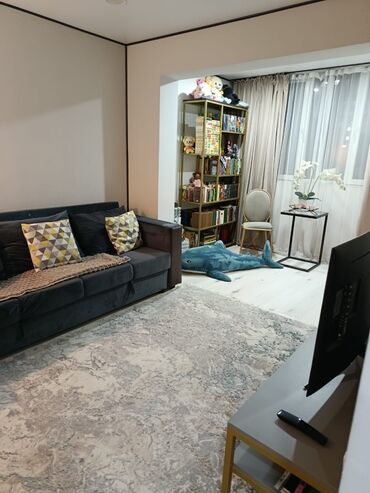 кара жыгач дома: 1 комната, 37 м², 104 серия, 4 этаж, Дизайнерский ремонт