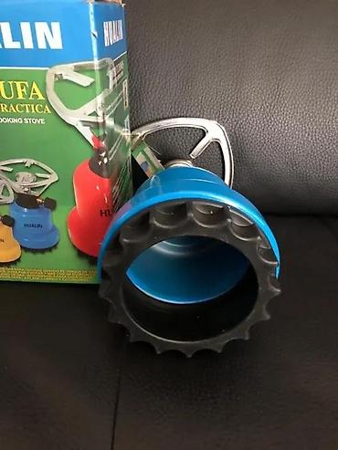 Oprema za kampovanje: HUALIN prenosni gasni rešo – „Estufa Super Practica” (Camping Cooking — 5