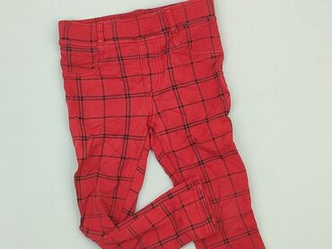 legginsy bawełniane dziewczęce: Legginsy dziecięce, H&M, 3-4 lat, 104, stan - Dobry