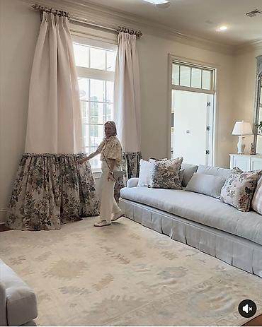 Шторы и занавески: Комплект штор, Хлопок, Изготовление на заказ, Для спальни — 8