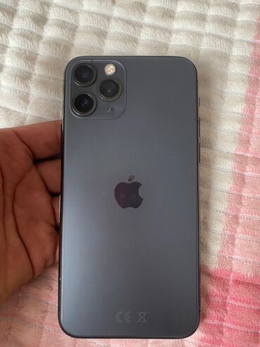 новые ноутбук: IPhone 11 Pro, Колдонулган, 512 ГБ, Space Gray, Каптама, 75 %