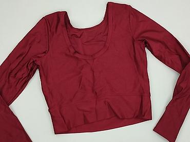 bordowe: Top damski, rozmiar S — 1