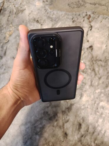 iphone 12 pro max: Samsung S25 Ultra, 256 GB, rəng - Qara