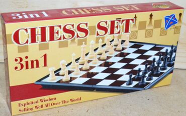 гироскутер новый: 3208 Chess Set Шахматы 3в1 21*11см
шахматы и шашки,нарда все в одном