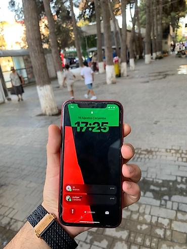 irşad electronics iphone 11: IPhone 11, 64 GB, Qırmızı, Simsiz şarj — 2