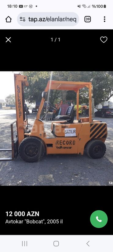 mini yükləyici: Avtokar yükləyicilər