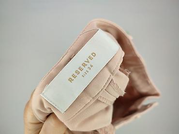 high waist: Reserved, Spodnie materiałowe damskie, rozmiar 2XS — 4