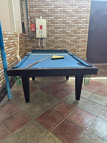 psixoloji kitablar pdf yuklə: Bilardo/Pol bilyardı masası – klassik model - Korpus: tünd rəngdə — 2