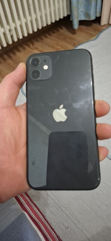 айфон 11 64 гб цена бу: IPhone 11, Колдонулган, 64 ГБ, Кара, Заряддоочу түзүлүш, 82 %