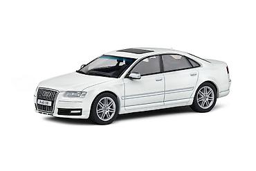 profesionalni mikrofoni: Audi S8 (D3) White 2010 1:43 Solido Solido Audi S8 D3 White 2010 — 1