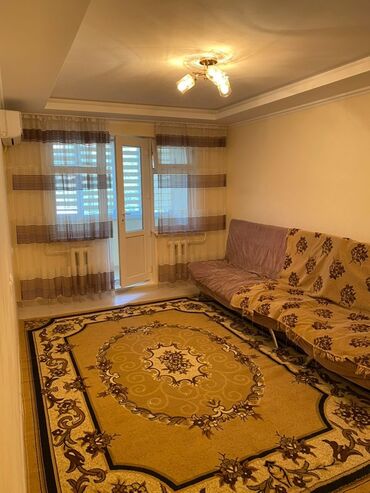 3 комнатная квартира 104 серии бишкек: 3 комнаты, 58 м², 104 серия, 3 этаж, Косметический ремонт