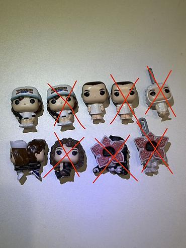стив: Набор мини-фигурок kinder joy в стиле Funko pop по сериалу «Очень — 1