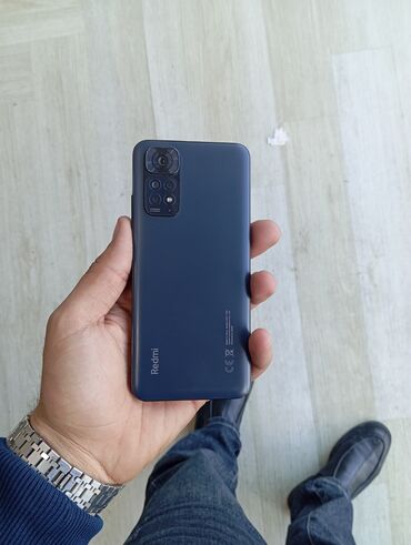 Xiaomi: Xiaomi Redmi Note 11S, 128 GB, rəng - Boz, 
 Düyməli, Barmaq izi, İki sim kartlı