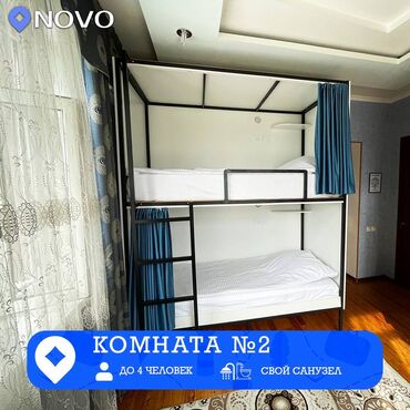 Посуточная аренда комнат: 222 м², С мебелью — 11