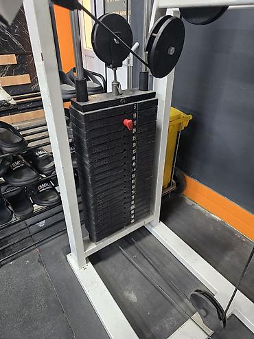 Спорт и отдых: Vasil Gym markalı peşəkar trenajor – oturacaqlı ştanqsız sinə pressi — 3