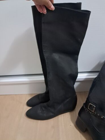 zara cizme preko kolena: High boots, 39