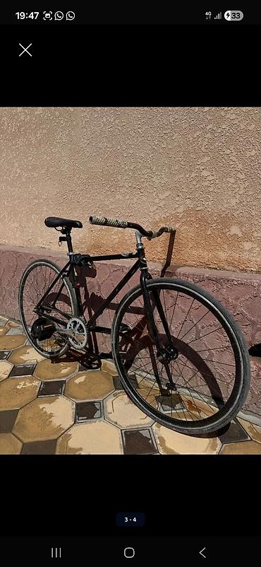 gray fixed gear: Городской велосипед-синглспид (фикси/фривил) В ПОДАРОК ГАБАРИТКА И — 2