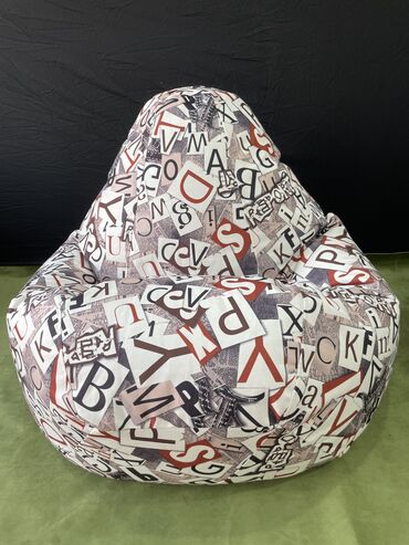 Бинбэги: Бинбэг, Новый, Платная доставка, Самовывоз, цвет - Белый — 2