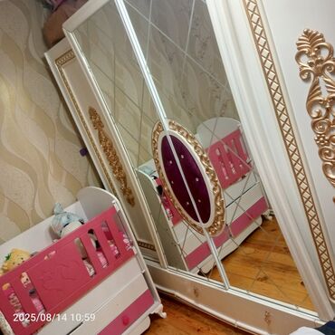 Kupe, 6 qapı Düz dolab, Qarderob, paltar dolabı