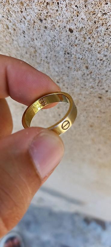 Aksesuarlar: Üzük, Cartier, Sarı qızıl, 750 Əyar, Qaşsız — 4