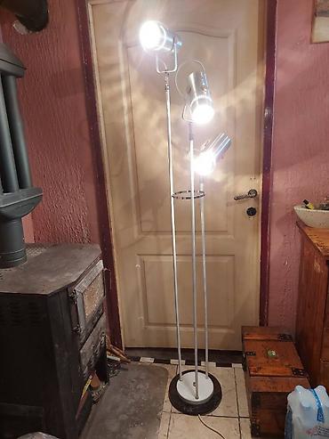 Rasveta: Retro prelepa podna lampa sa tri spotlight u stilu Safatti iz 60 — 9