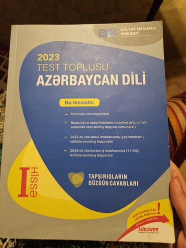 Musiqi alətləri: Azərbaycan dili Testlər 11-ci sinif, 1-ci hissə, 2023 il