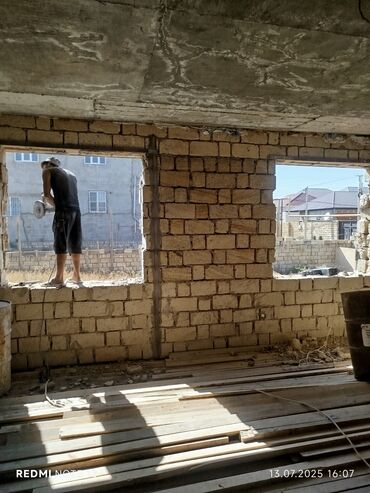 Beton işləri: Səssiz tozsuz səliqəli kəsim. Beton katlavan monolit kubik — 24