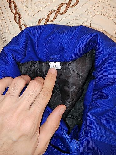 kişi cinsləri: Məhsul: İşçi geyim dəsti – mavi rəng. 15manat 1eded mavi qalin parka — 4