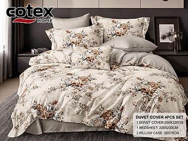 tepisi novi pazar cene: Fa, Cotex Home – Set posteljine 4 dela (Duvet Cover 4PCS Set) Sadržaj — 3