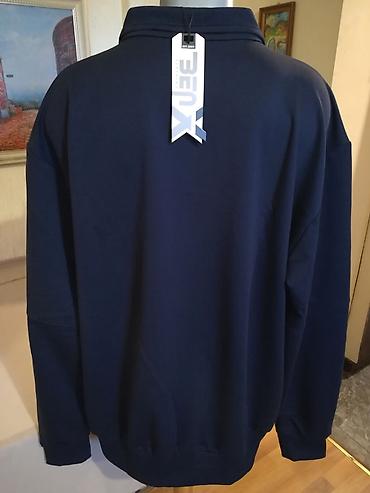 glo hyper x2: Novi muski duks sa kragnom u velikom broju Benx 5XL Teget — 4