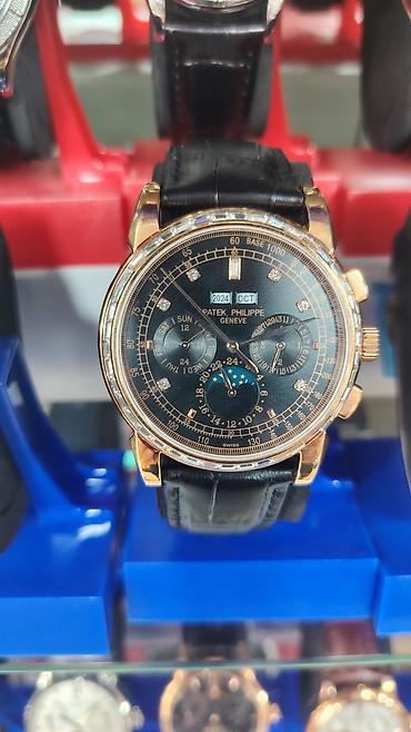meta eynək: Patek Philippe tərzində klassik kişi qol saatları - Korpus: parlaq — 9