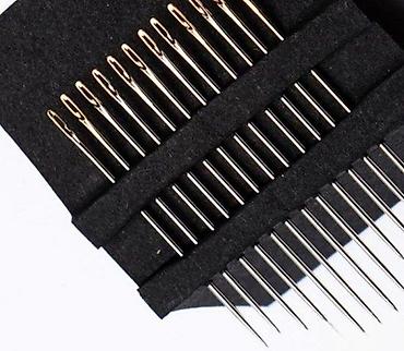 Igle za šivaće mašine: Samonitkujuće igle “One Second Needles” – set - Inovativna ušica sa — 4