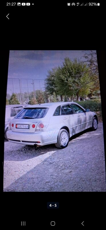 Toyota: Toyota Altezza: 2005 г., 2 л, Автомат, Газ, Хэтчбэк