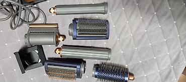 Бытовая техника: Фен Dyson, Бытовой, Фен-щетка, Поворотный шнур — 2
