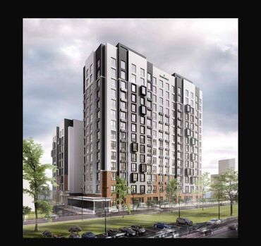 сдаётся квартира в районе пишпек: 1 комната, 44 м², Элитка, 13 этаж, ПСО (под самоотделку)