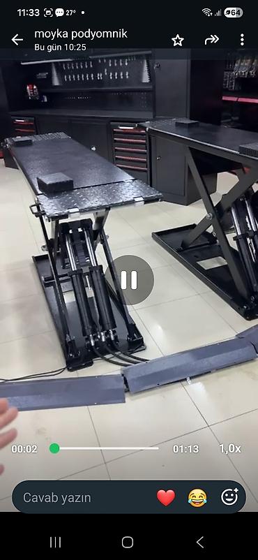 Elektrohidravlik Platforma Lift – SS3500 - Tip: qayçı tipli lalafo.az -da — 1 Elektrohidravlik Platforma Lift – SS3500 - Tip: qayçı tipli — 1