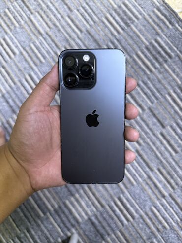 телефоны в рассрочку только паспорт без первого взноса бишкек: IPhone 14 Pro Max, Б/у, 128 ГБ, Черный, 85 %