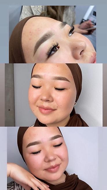bb krem: Перманентный макияж бровей (пудровое напыление) 📍БИШКЕК Diana.pmu.kg — 9