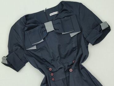 sukienki plisowane midi: Women`s dress, size L (EU 40)