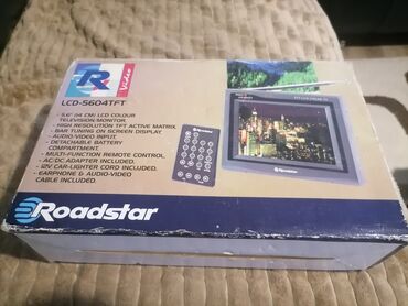 Televizori: Roadstar LCD-5604TFT – prenosivi TFT LCD kolor TV/monitor od (14 cm) — 1