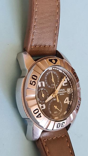 Ručni satovi: Lorus muški hronograf – 100 m - Model: Lorus Chronograph (mehanizam — 4
